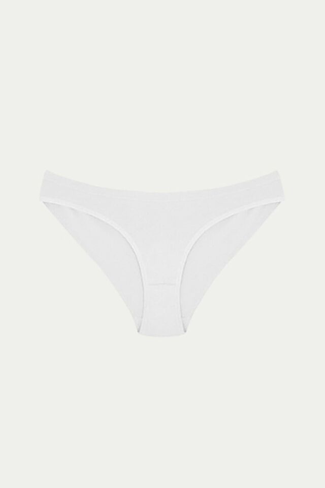 Aria's Closet Pamuklu Siyah Beyaz Ten Rengi 3'lü Külot