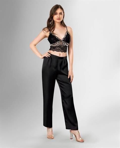 Loriva 3'lü Pijama Takımı Leopar 1811