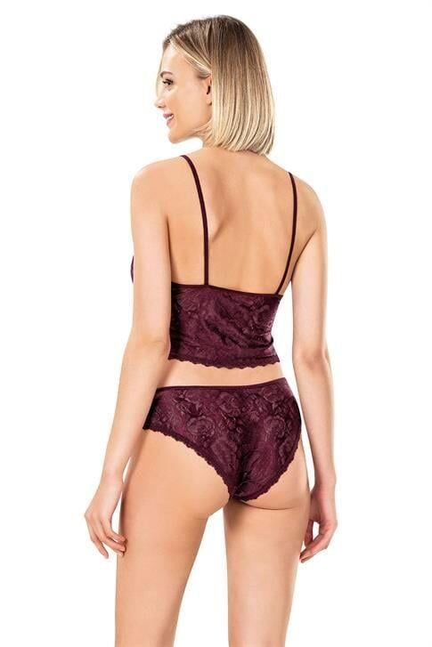 Aria's Closet Jakarlı Şort Takımı 9151