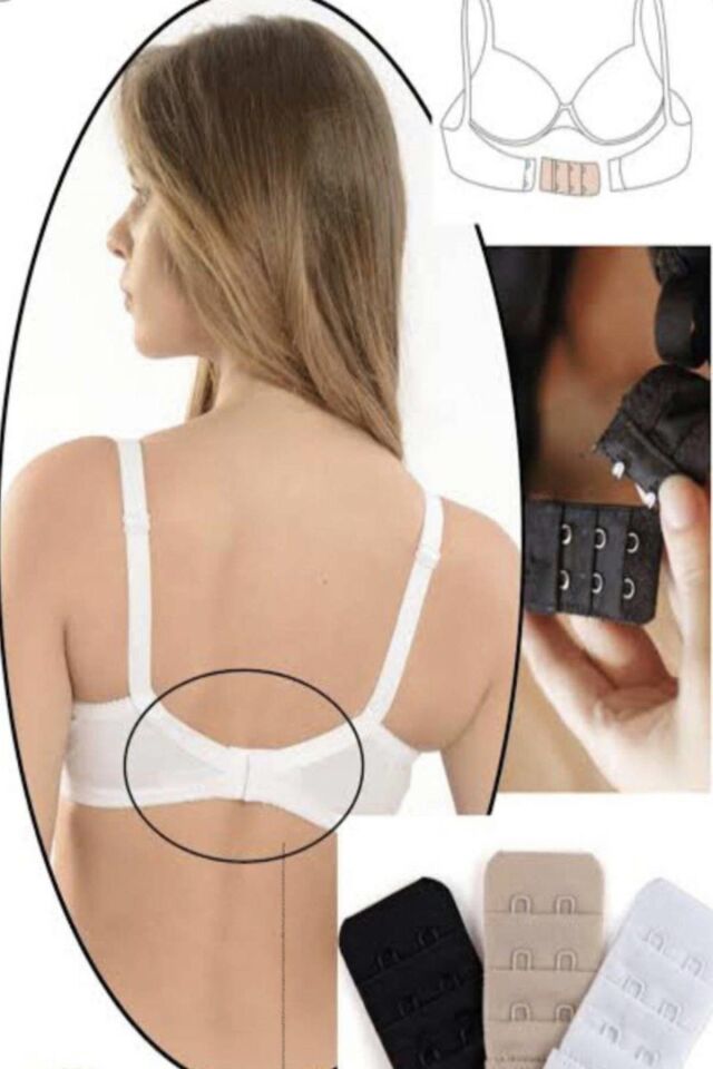 Sütyen Arkası Birleştirici 3 Renk  85074