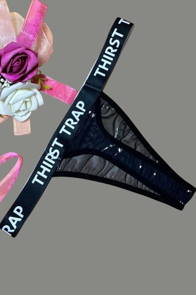 Aria's Closet Yazılı String Tanga