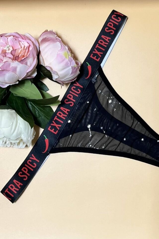 Aria's Closet Yazılı String Tanga