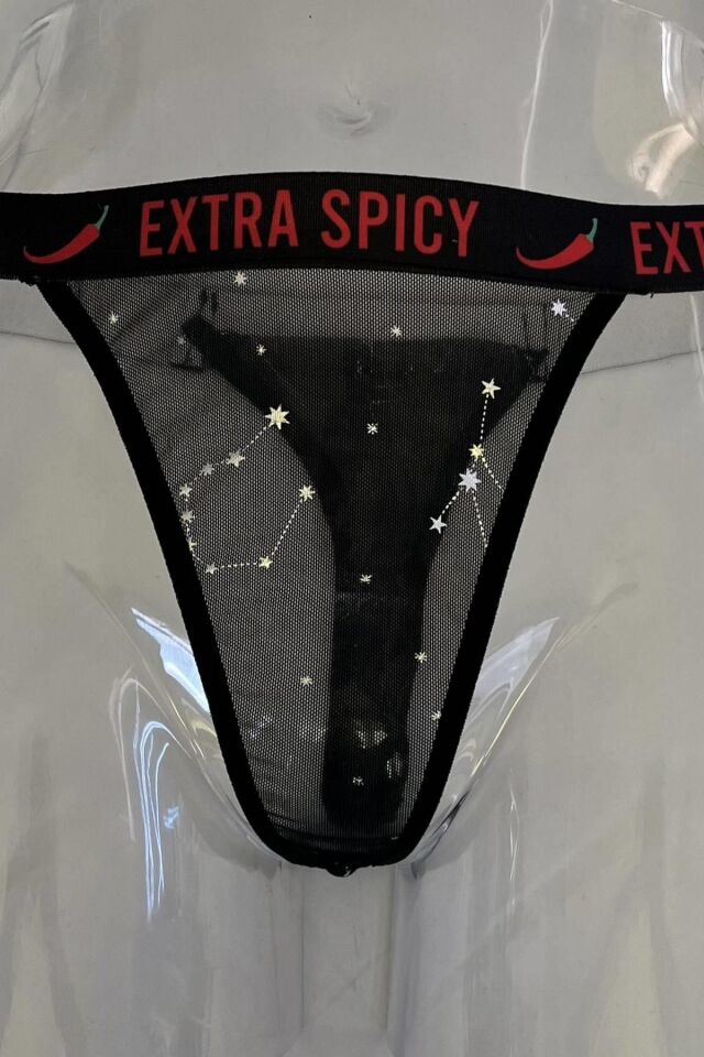 Aria's Closet Yazılı String Tanga