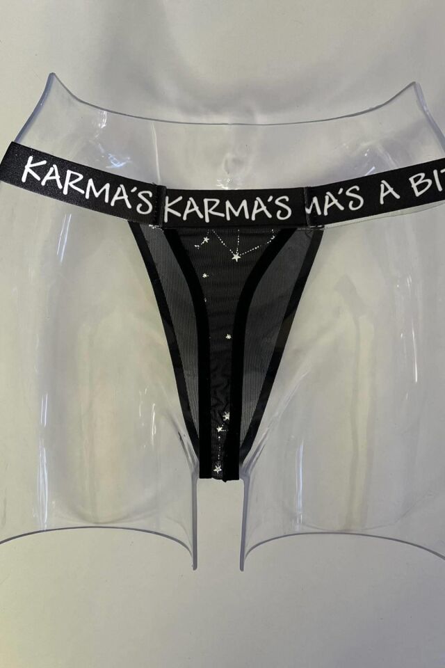 Aria's Closet Yazılı String Tanga