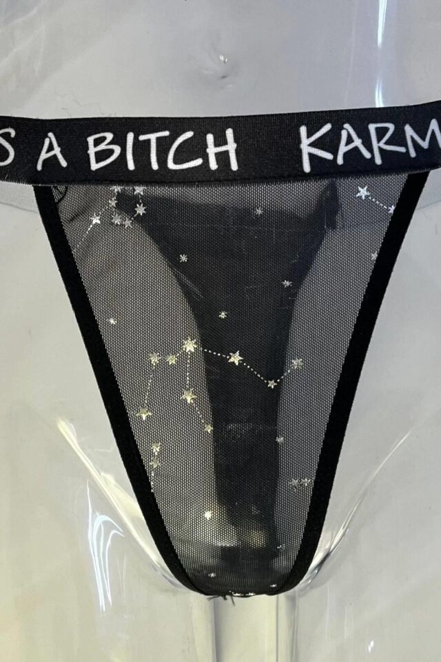 Aria's Closet Yazılı String Tanga