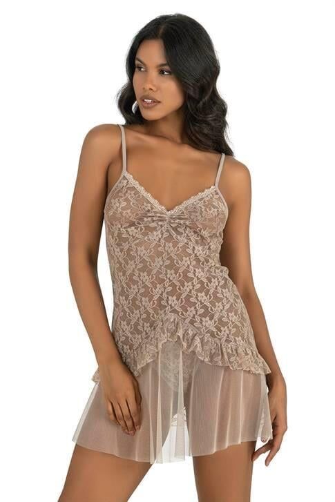 Aria's Closet Taş Kısa Tül Gecelik 4212