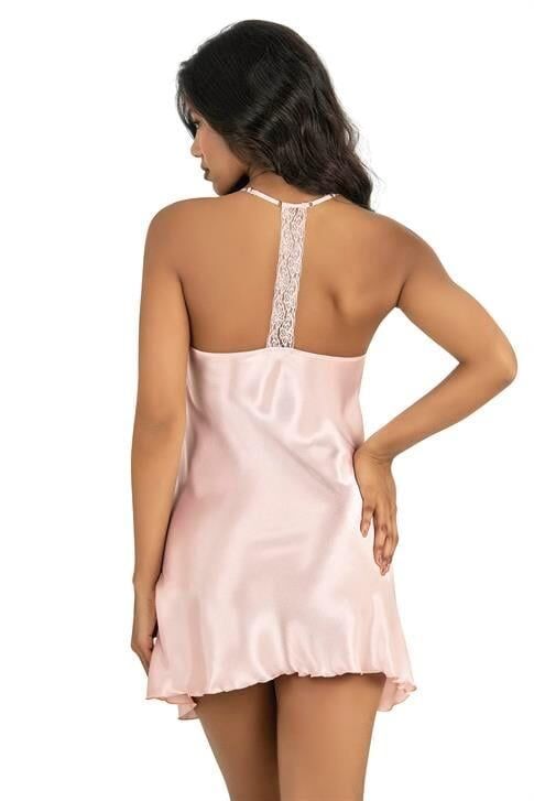 Aria's Closet Somon Kısa Saten Gecelik 8213