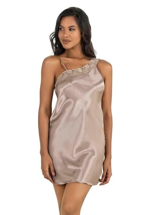 Aria's Closet Taş Kısa Saten Gecelik 8228